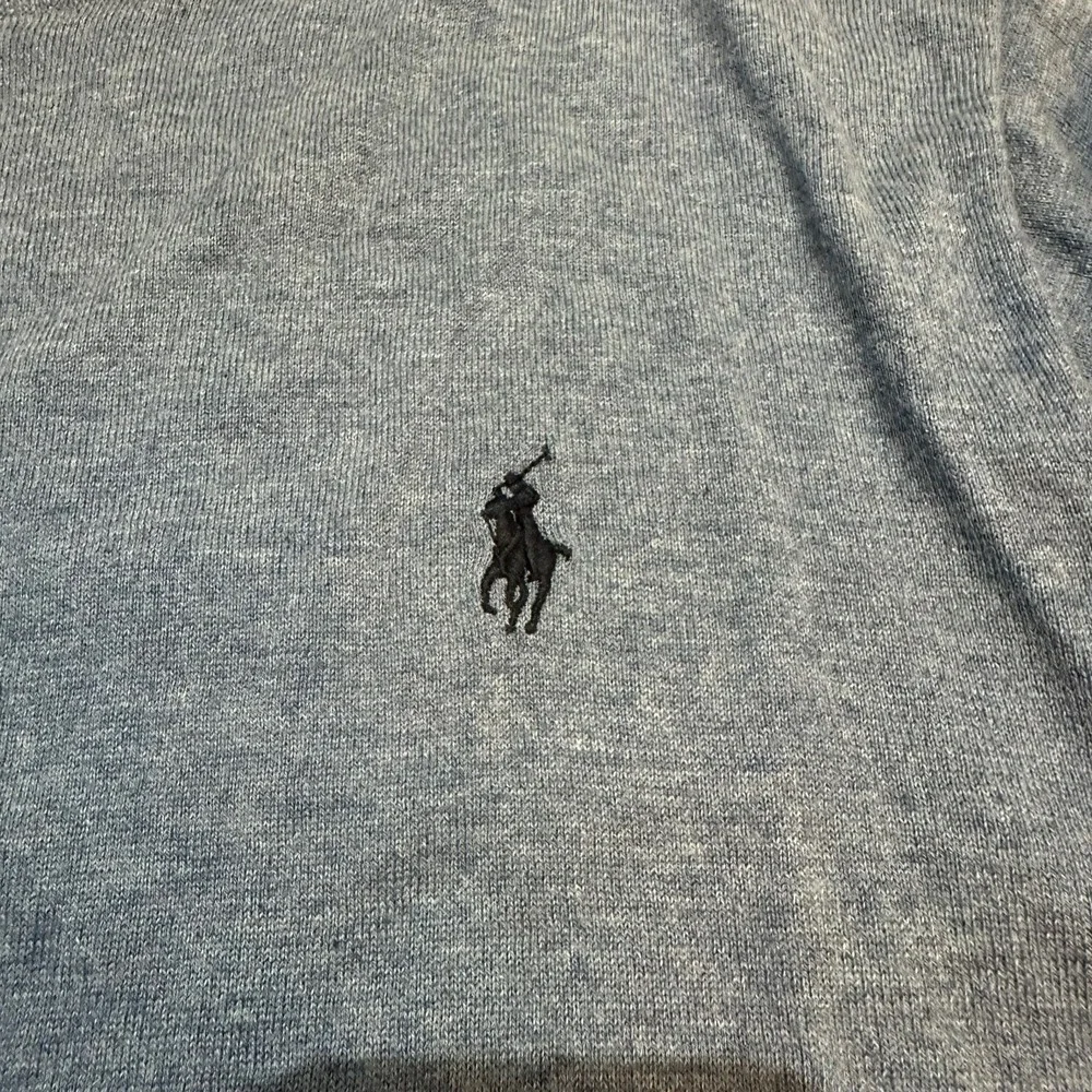 NWT Polo Ralph Lauren LS Cotton/Cashmere Crewneck Sweater -‎ Blue - XXL Preppy